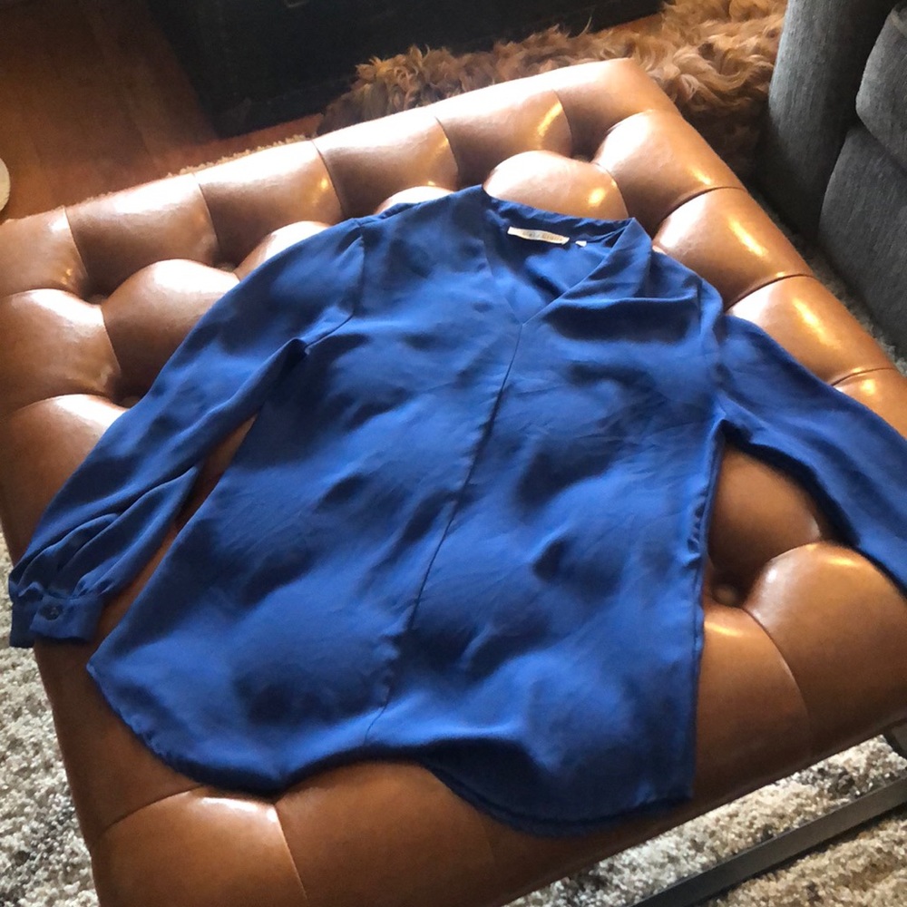 Blue blouse